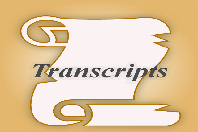 Icon for Video transcript link.